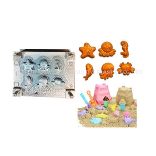 Moldes de la casa de la playa infantil moldes del modelo de plástico de arena molde de inyección