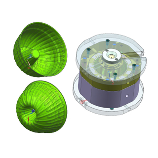 Cocina Tazón de comida plástico plástico Ramadan plato asida sopa de sopa molde