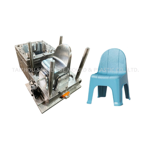 Venta caliente Textura de cuero Nuevo diseño de silla de plástico molde de inyección