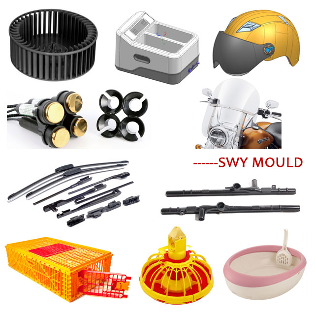 Moldes de inyección de plástico