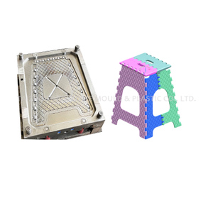 Taburete de plástico plegable Fordable PP Mobiliario para el hogar Molma de inyección de muebles