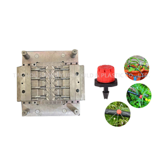 Dripador de botones ajustable plástico riego agrícola de riego por goteo de inyección de inyección de inyección