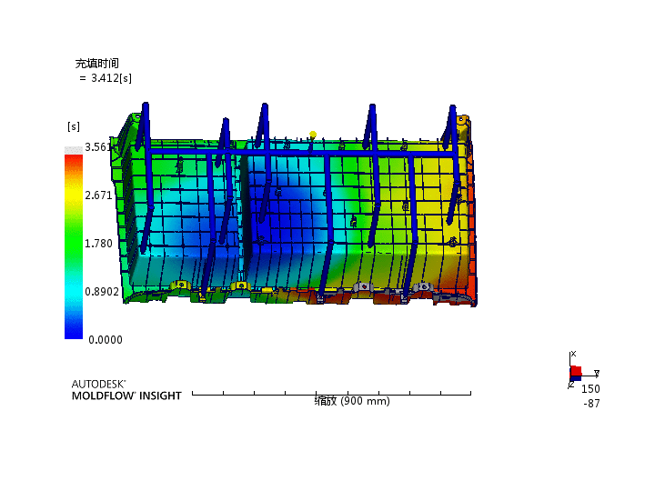 El análisis de MoldFolow ayuda a evitar el problema potencial en el moho