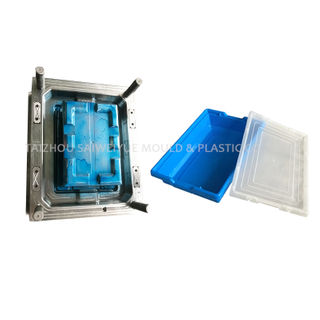 Caja de plástico para archivos de papel con molde de inyección de cubierta para oficina