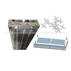 Plástico para el plástico para colocar el molde de inyección del espaciador de azulejos de 3 mm